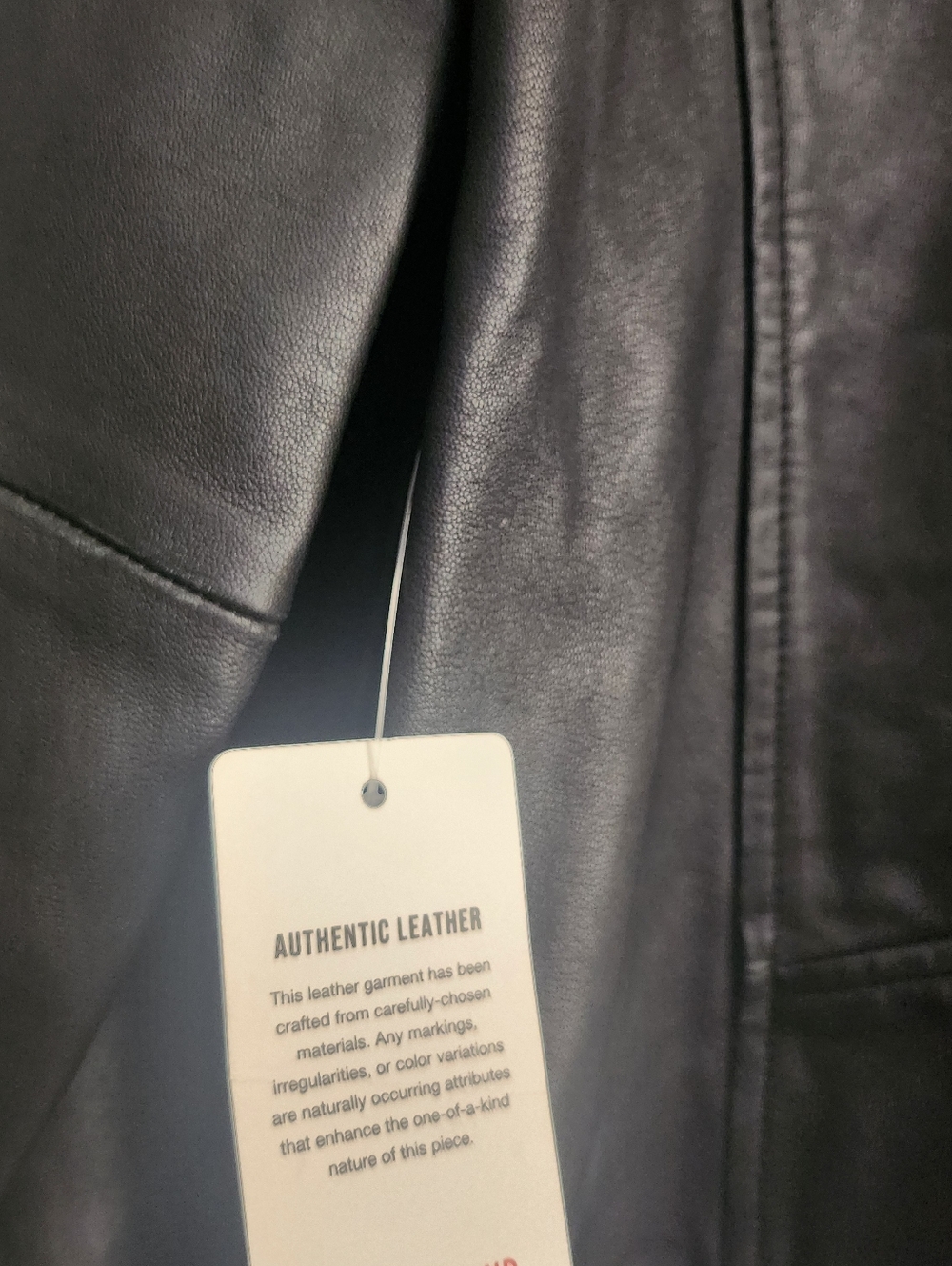Lucky Brand Genuine Black Leather Asymmetrical Moto Jacket - Picture 6 of 12